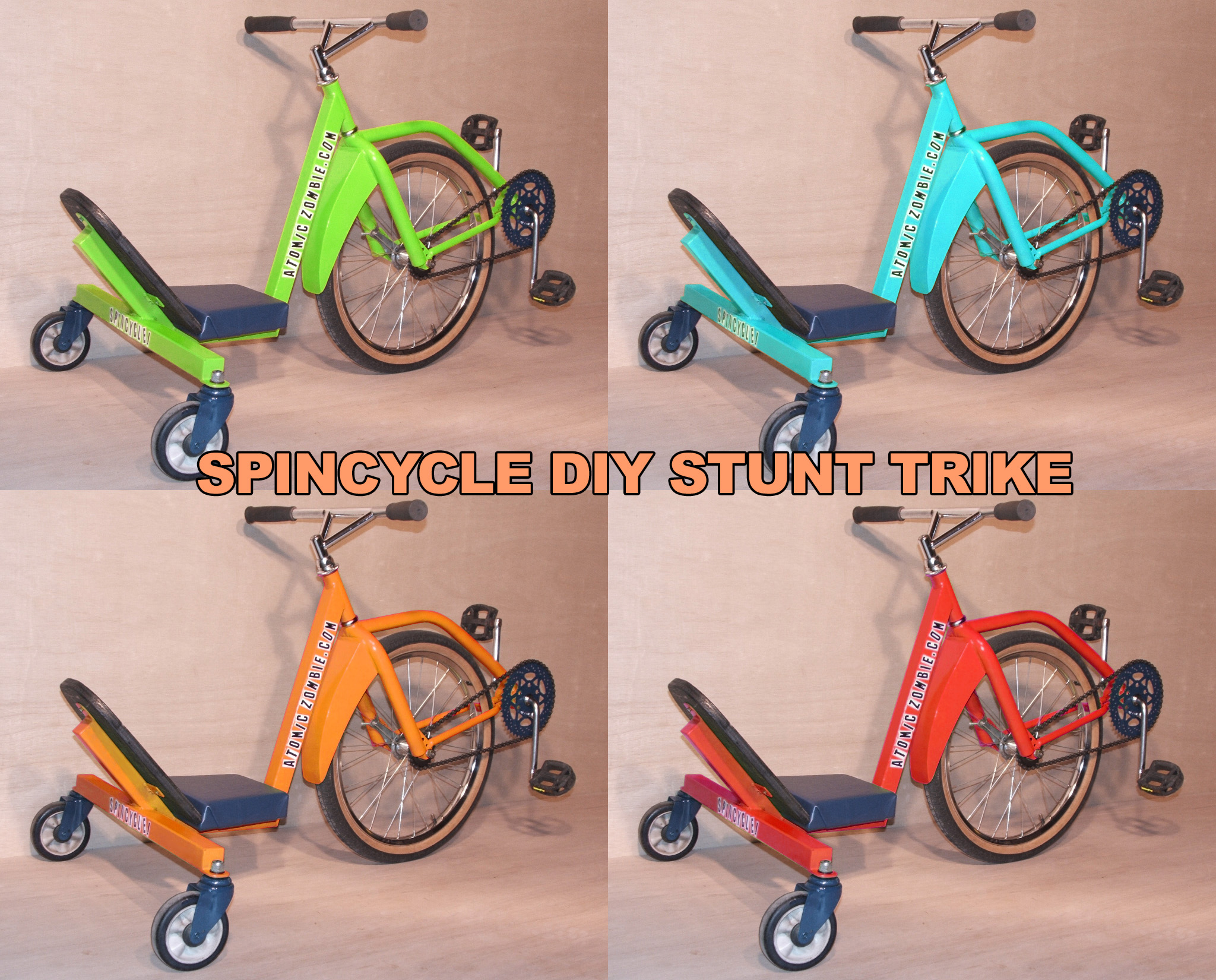 SpinCycle Stunt Trike - atomiczombie bikes